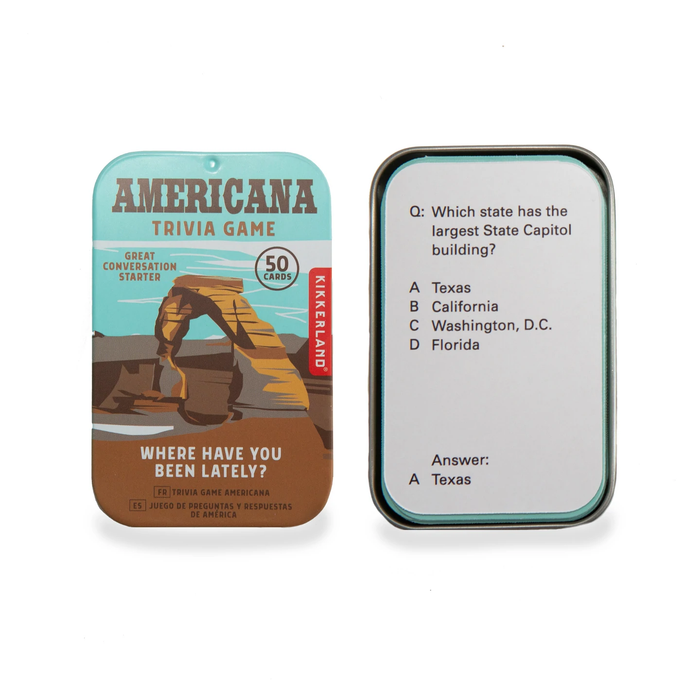 Americana trivia game