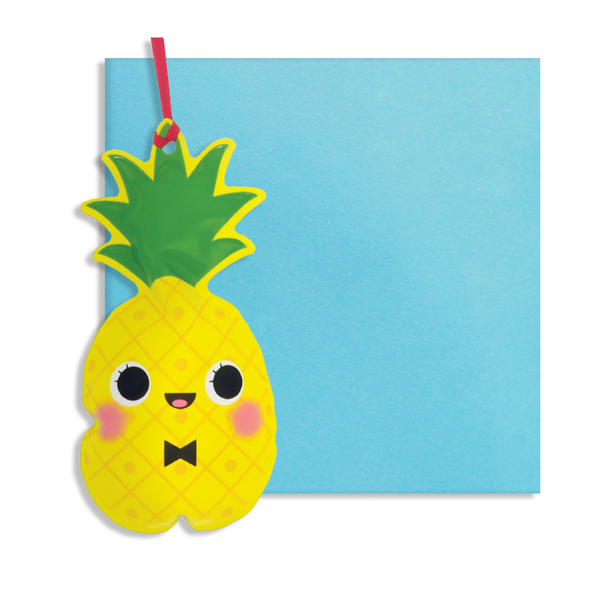 Inflatable Pineapple Card