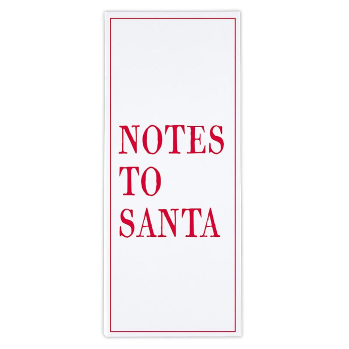 Notes To Santa List Pad