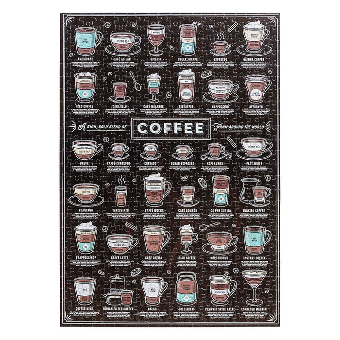 Coffee Lovers 500 pc Jigsaw Puzzle