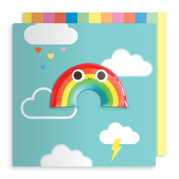Rainbow Magnet Card