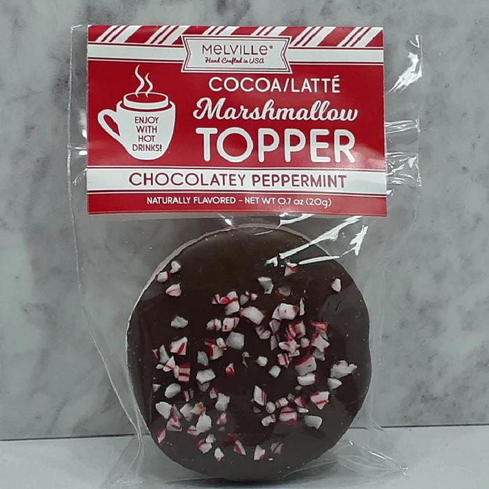 Dark Chocolate Peppermint Marshmallow Topper