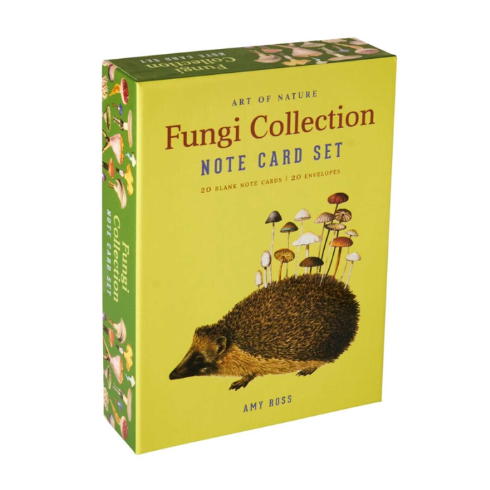 Art of Nature: Fungi Boxed Card Set (Set of 20 Cards)
