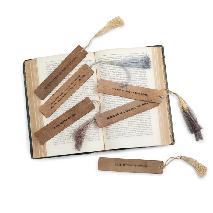 Leather Bookmarks