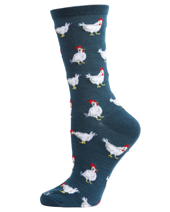 Chicken Bamboo Socks