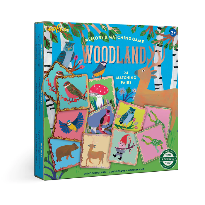 Woodland Matching Memory Game