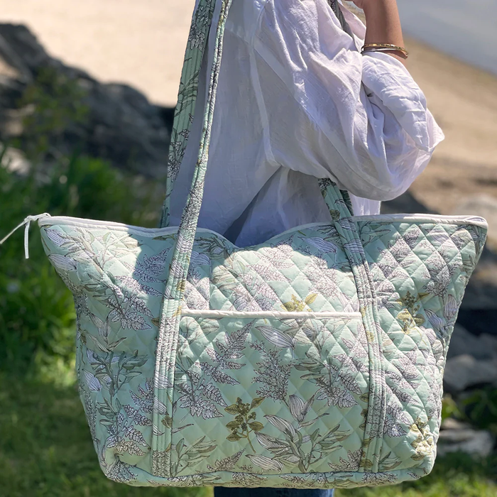Serena  Quilted Tote