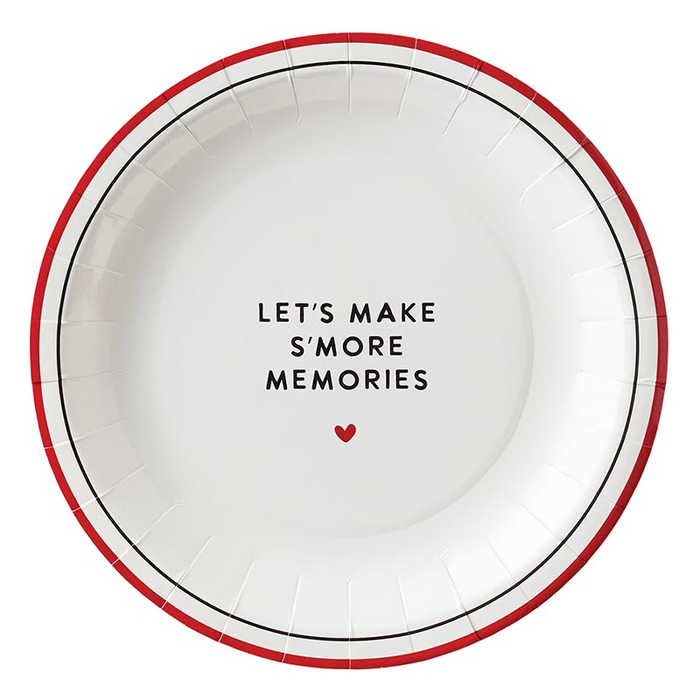 S'more Memories Paper Plates