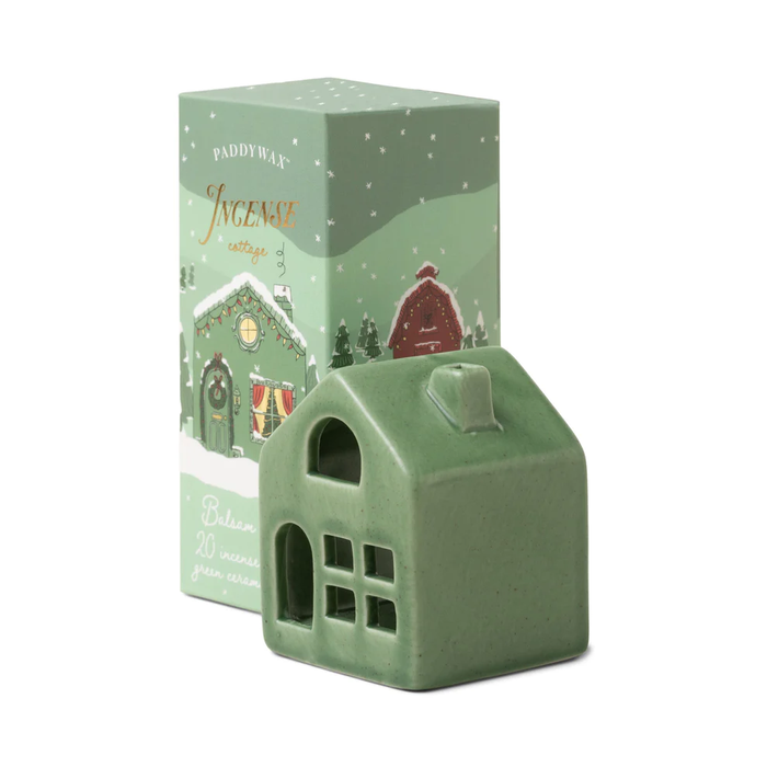 Ceramic Incense Cottage