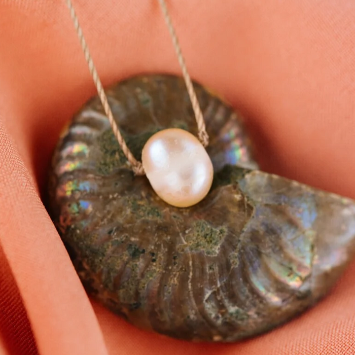 Pearl Goddess Necklace