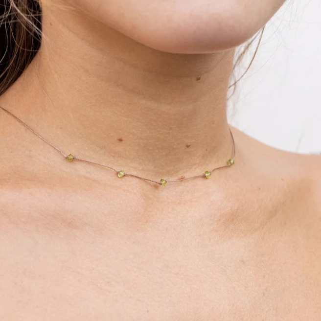 Radiant gem Necklace
