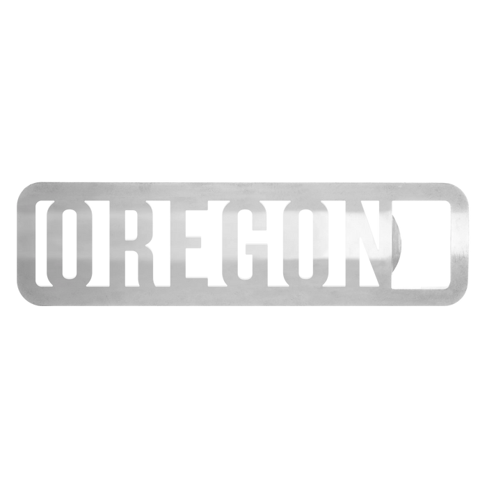 State Name Bottle Opener - Oregon