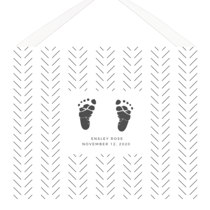 Baby Foot Print Kit