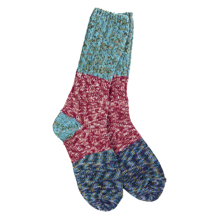 Ragg Crew Cranberry Sock