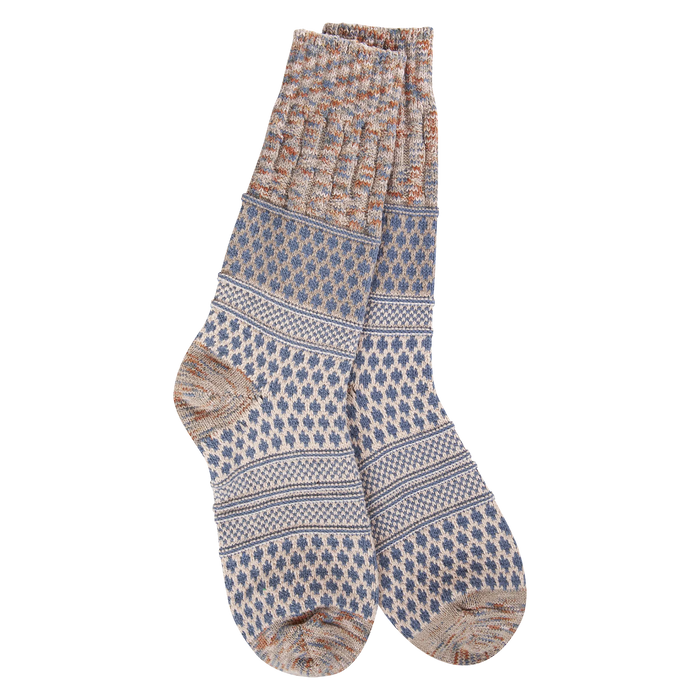 Portobello Gallery Textured Crew Sock