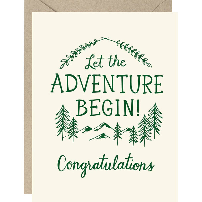 Let the Adventure Begin Card
