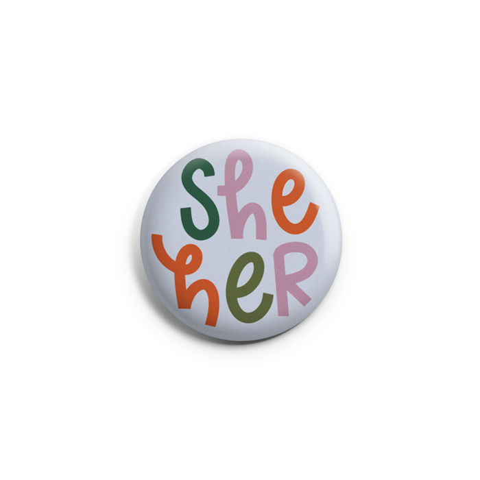 Pronoun Button