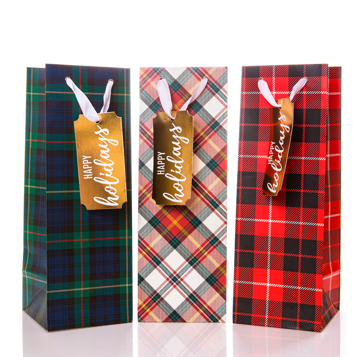 Holiday Wine Gift Bag