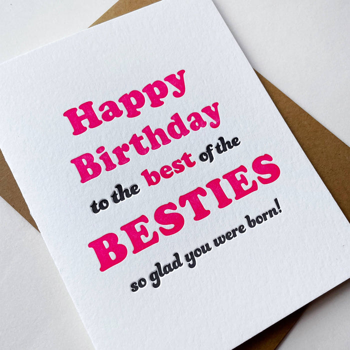 Birthday Card - Bestie Birthday