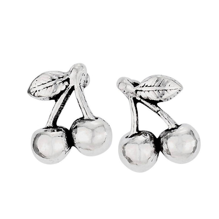 Cherry On Top Sterling Silver Studs