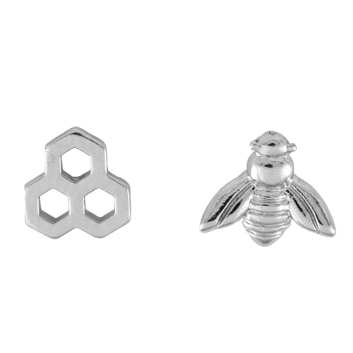 Bee-beehive Dainty Charm Stud Earrings