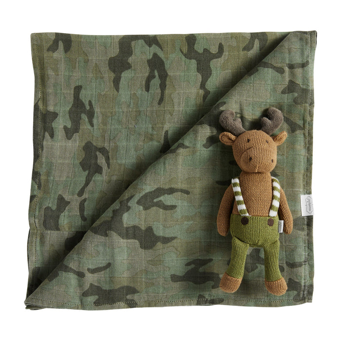 Camo Swaddle and Raddle Set