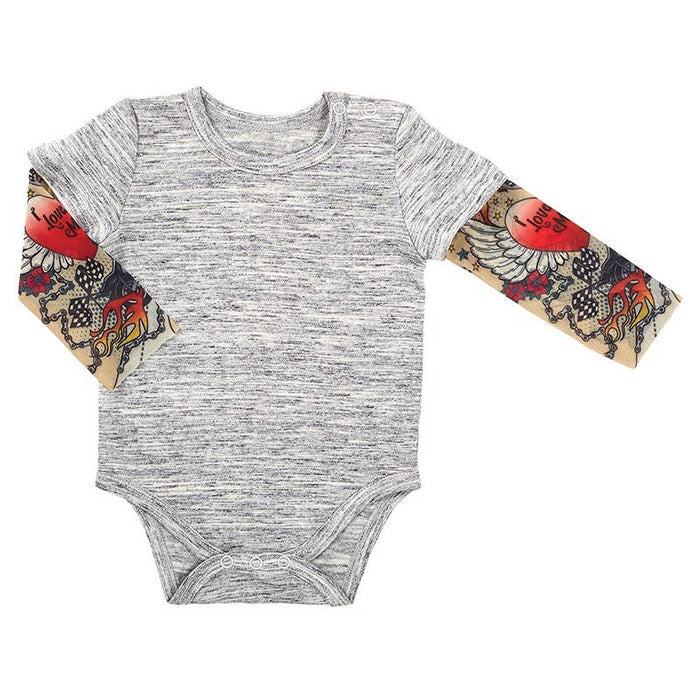 Tattoo Snapshirt - Grey