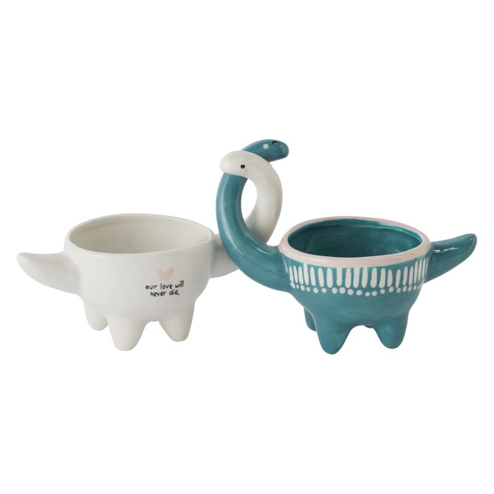 Dino Love Pots - Set of Two