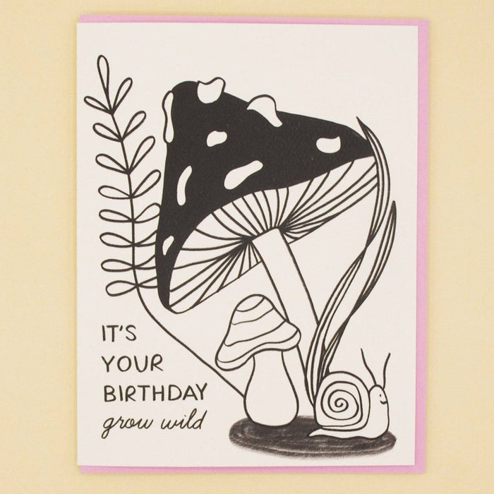 Grow Wild Birthday Card
