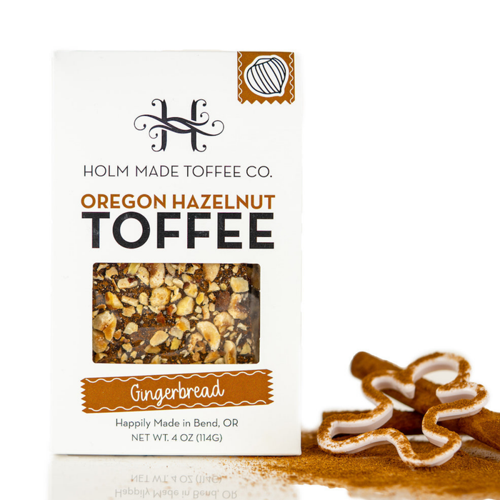 Oregon Hazelnut Toffee - Gingerbread