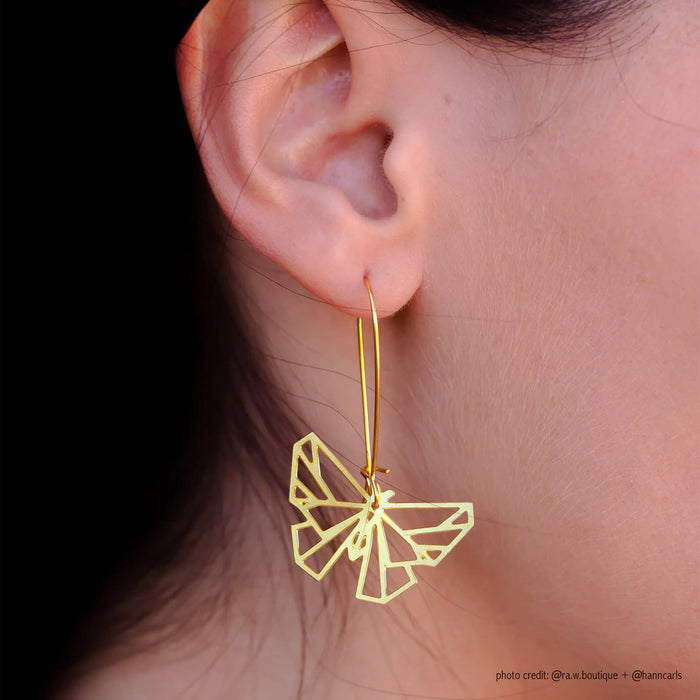 Butterfly Geometric Earrings