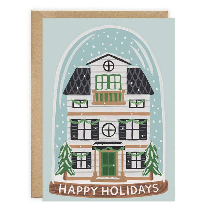 Snow Globe - Christmas Card - Box Set (8 Cards)