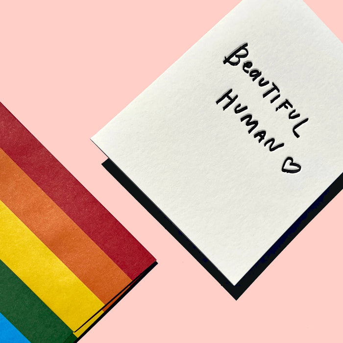 Beautiful Human - Pride Card
