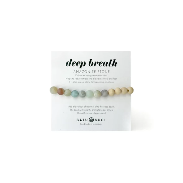 Deep Breath Diffuser Bracelet