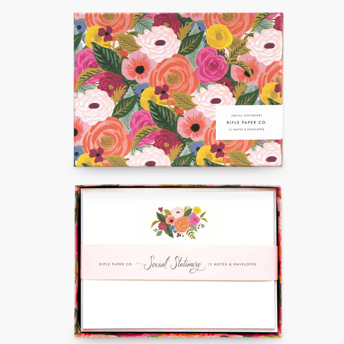 Juliet Rose Social Stationery Set