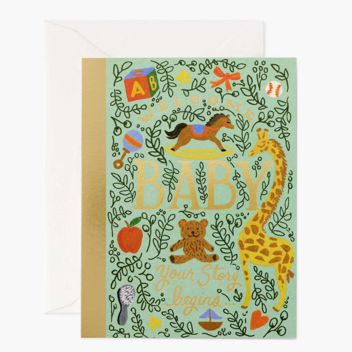 Storybook Baby Card