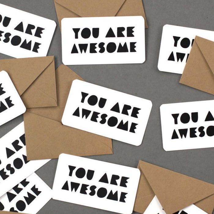 You Are Awesome Mini Note Set