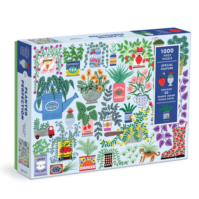 Planter Perfection 1000 Piece Puzzle with Shaped Pieces