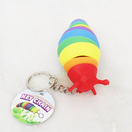 Fidget Slug Keychain