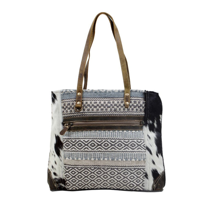 Multi Patterened Tote Bag