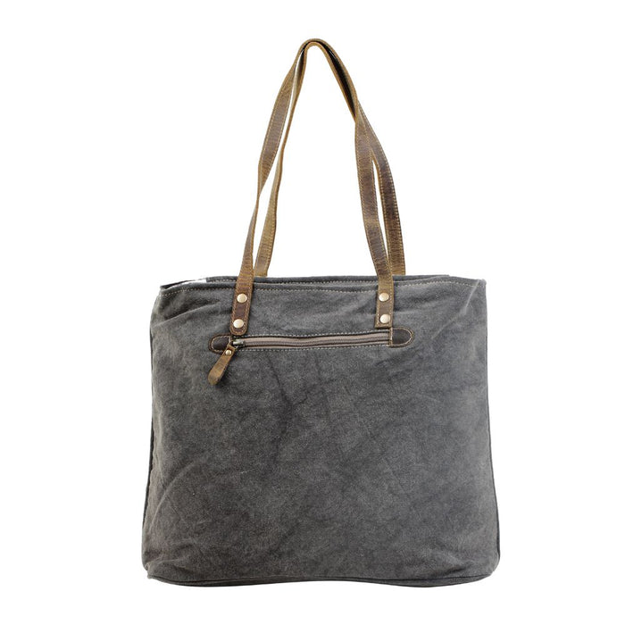 Multi Patterened Tote Bag