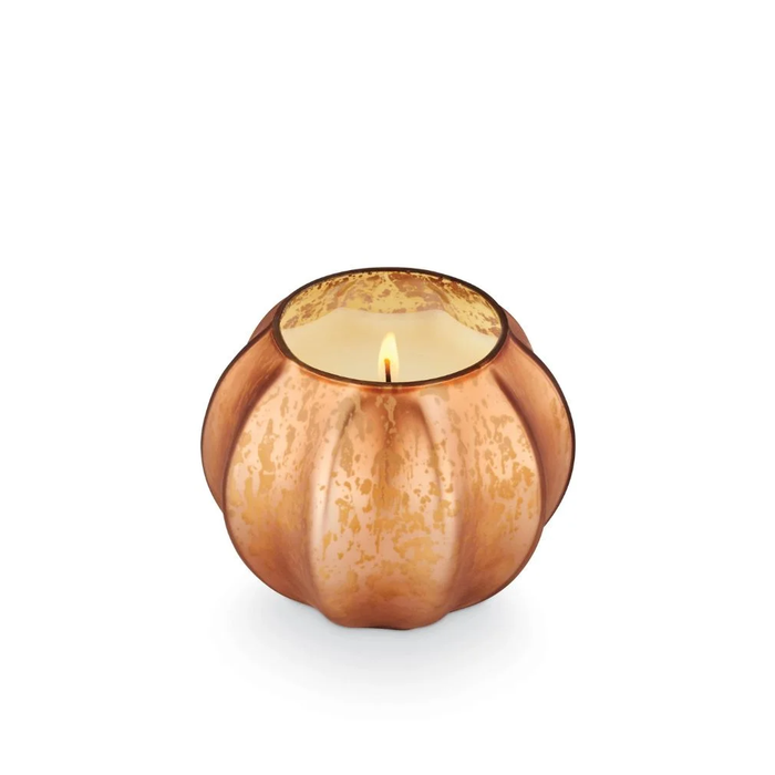 Cassia Clove Mercury Glass Candle