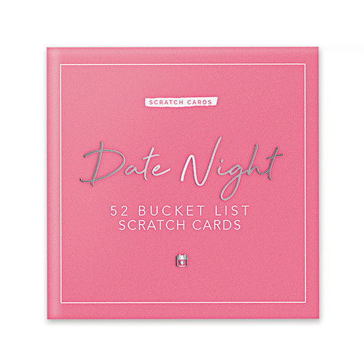 Date Night Bucket List Scratch Cards