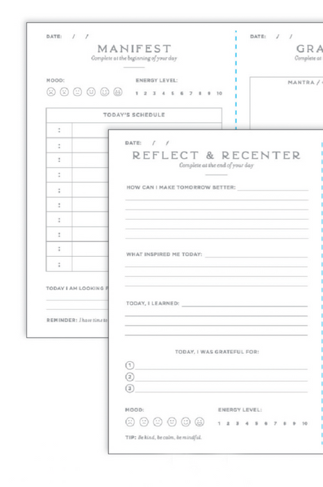 Moon Phases Daily Guided Journal