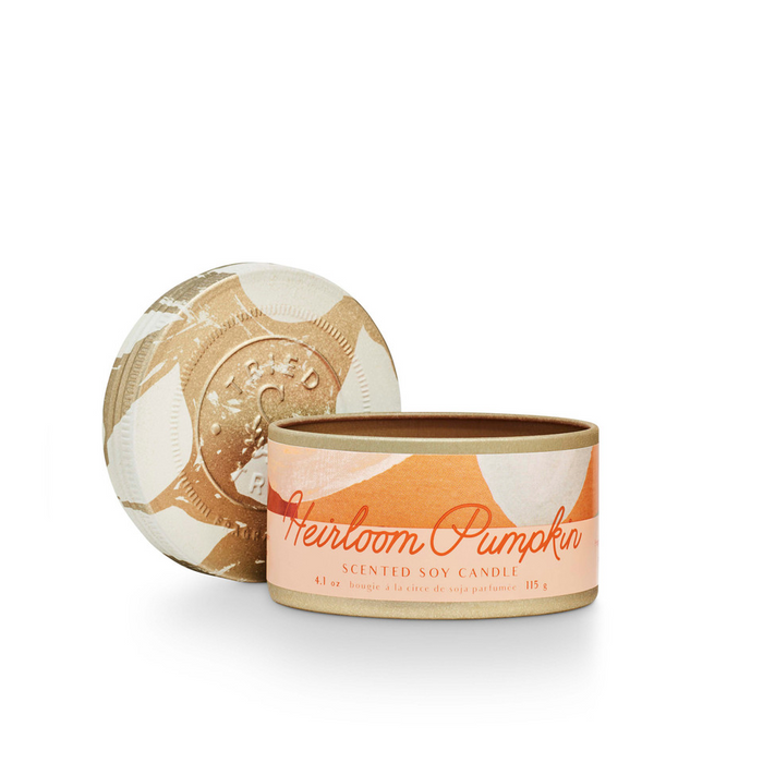 Heirloom Pumpkin Tin Candle