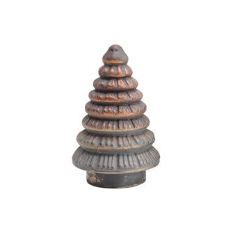 Round Glass Xmas Tree Topper